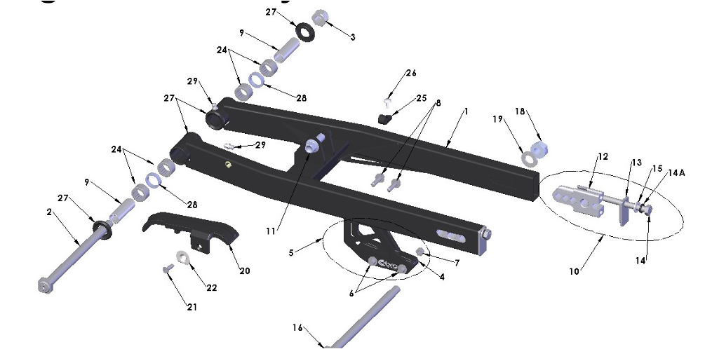 SWINGARM - CX50 FWE 2025