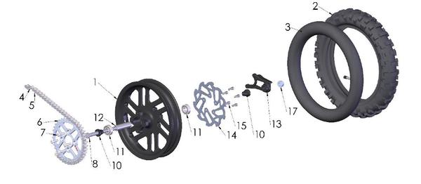 WHEEL - REAR - 2021-2024 CX50 JR