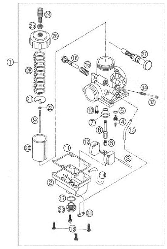 CARBURETOR - CX65