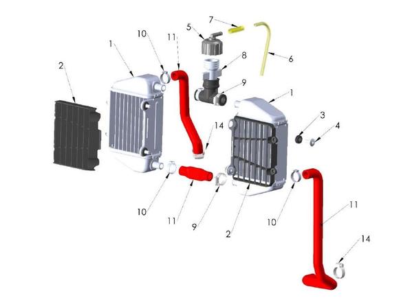 COOLING SYSTEM - CX50 FWE