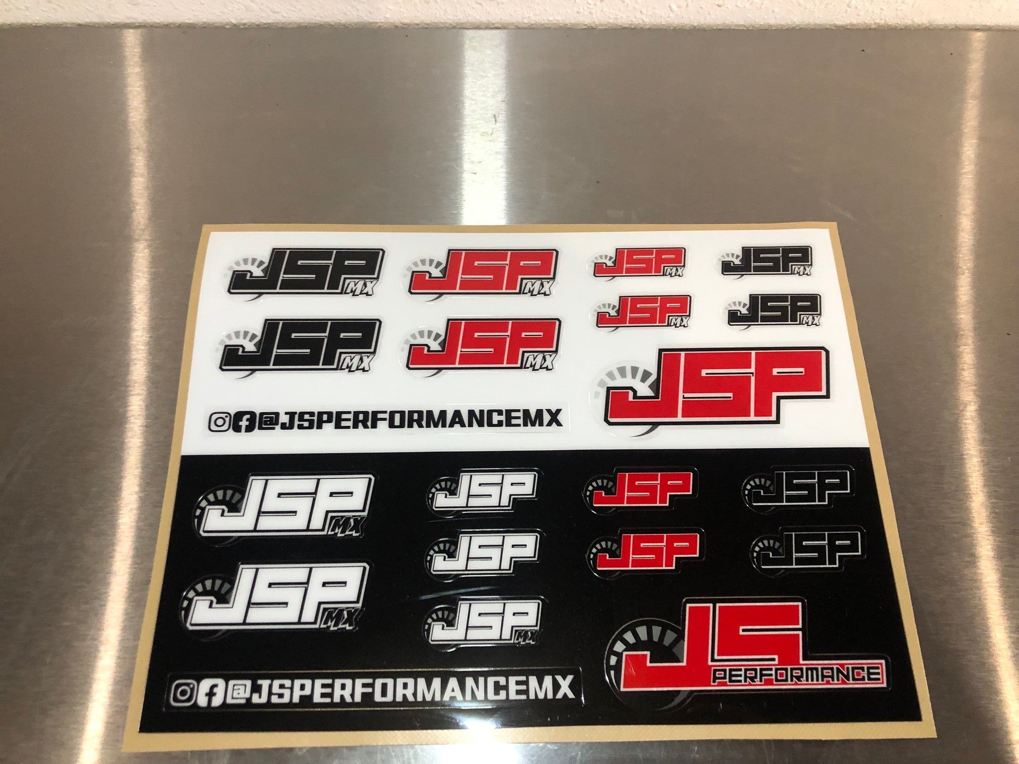 STICKER SHEET – JS Performance MX